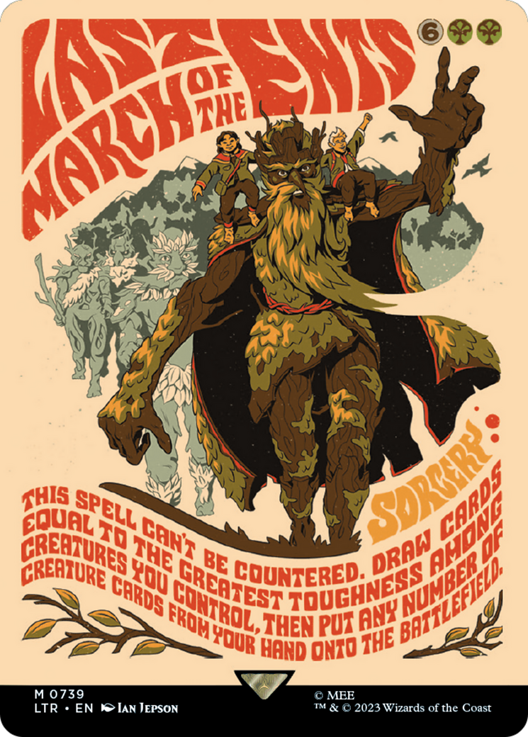 Last March of the Ents (739) Foil - The Lord of the Rings: Tales of Middle-earth