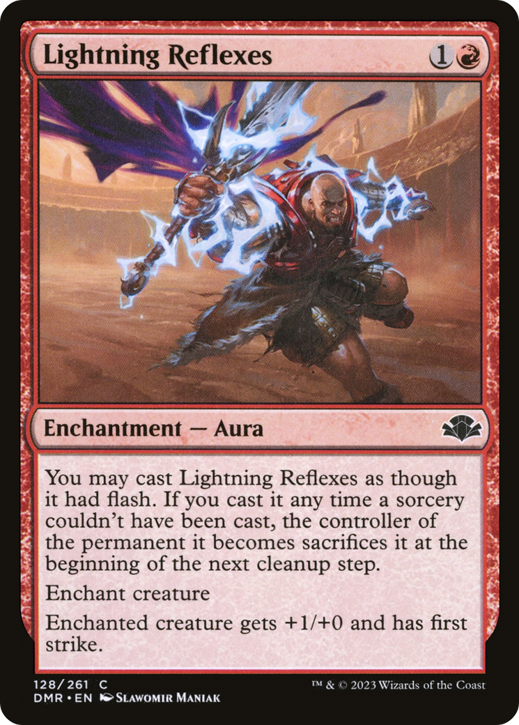 Lightning Reflexes (128) - Dominaria Remastered