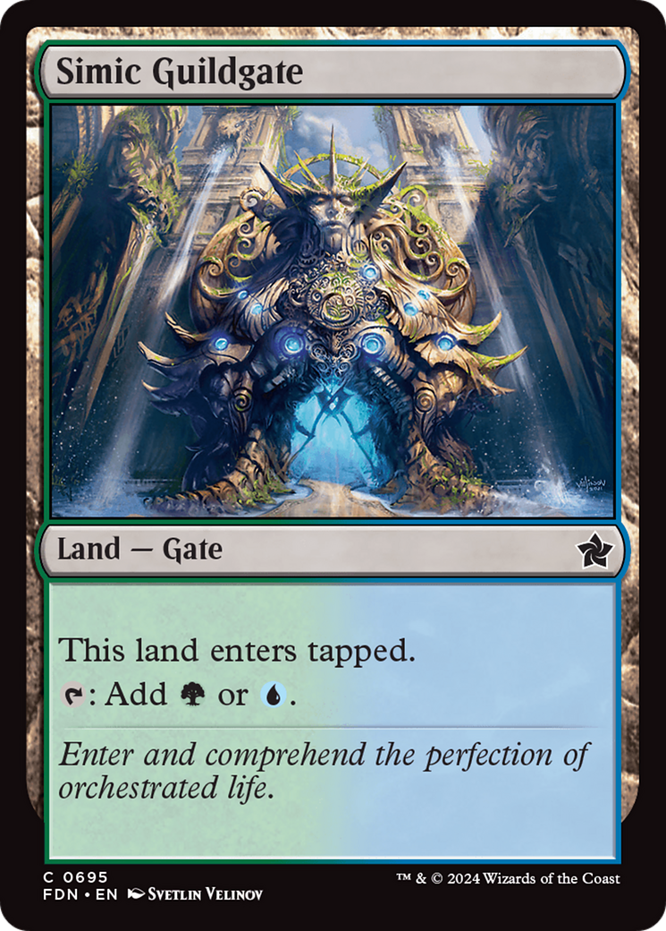 Simic Guildgate (695) - Foundations