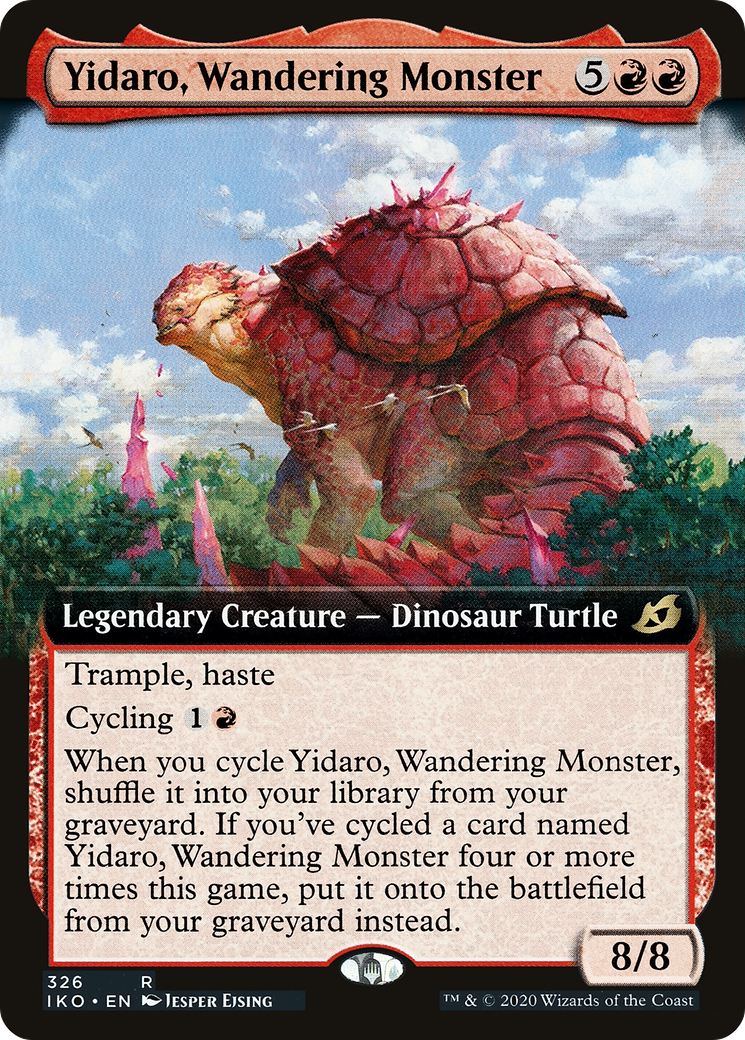 Yidaro, Wandering Monster (Extended Art) (326) Foil - Ikoria: Lair of Behemoths