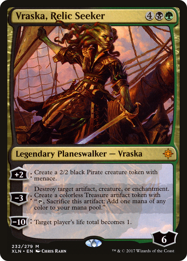 Vraska, Relic Seeker (232) - Ixalan