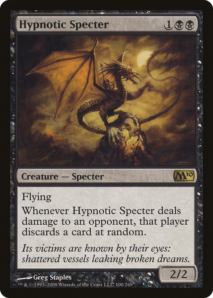 Hypnotic Specter (100) Foil - Magic 2010