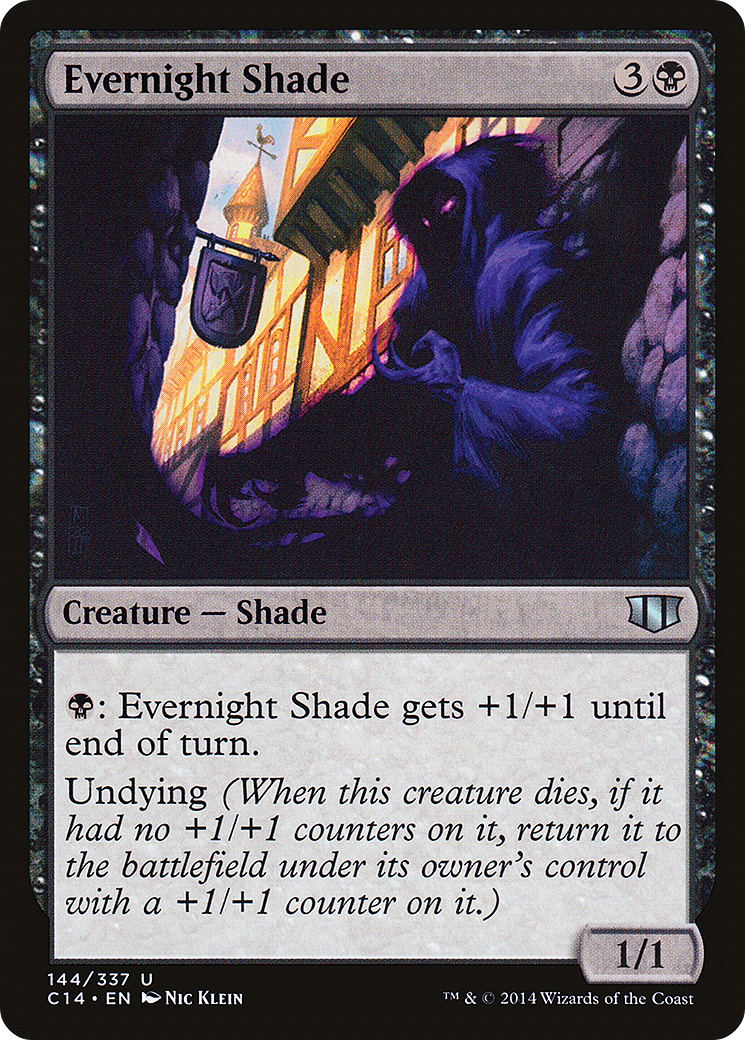 Evernight Shade (144) - Commander 2014