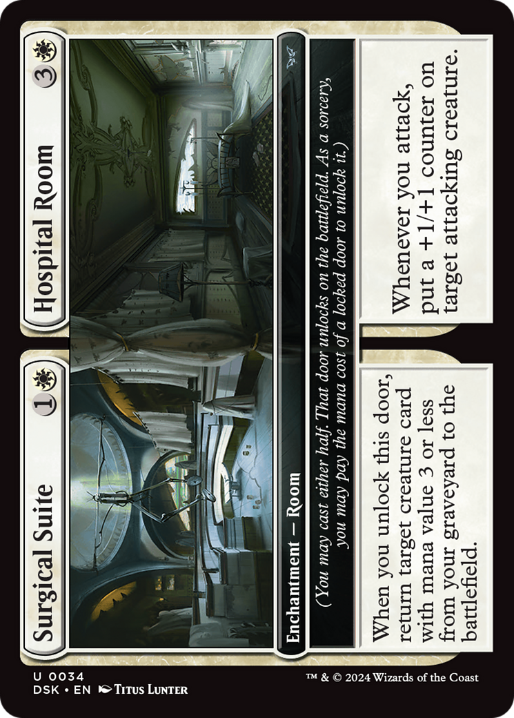 Surgical Suite // Hospital Room (034) Foil - Duskmourn: House of Horror