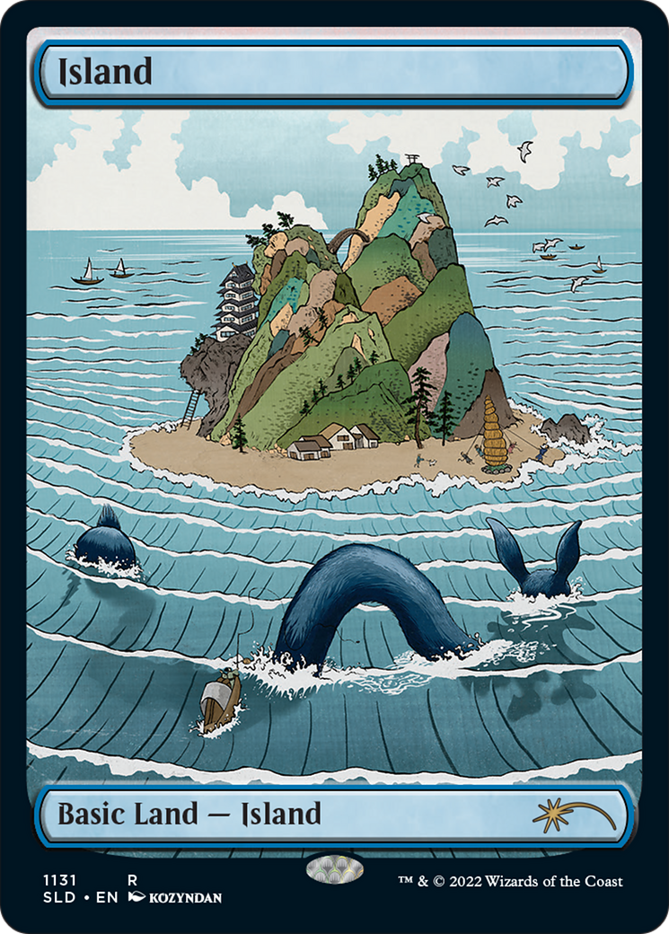 Island (1131) Foil - Secret Lair Drop