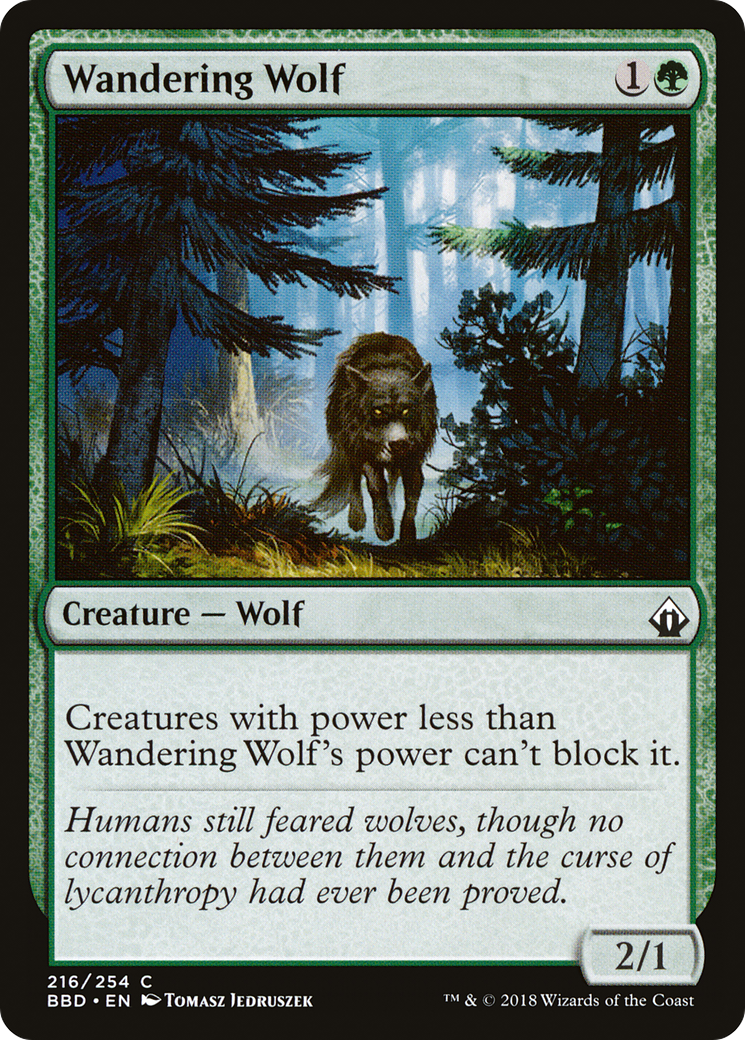 Wandering Wolf (216) - Battlebond
