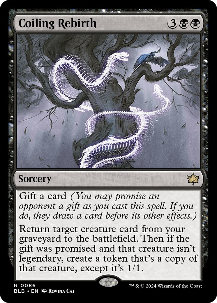 Coiling Rebirth (086) Foil - Bloomburrow