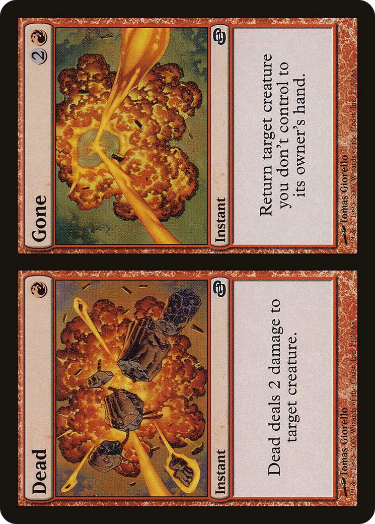 Dead // Gone (113) Foil - Planar Chaos