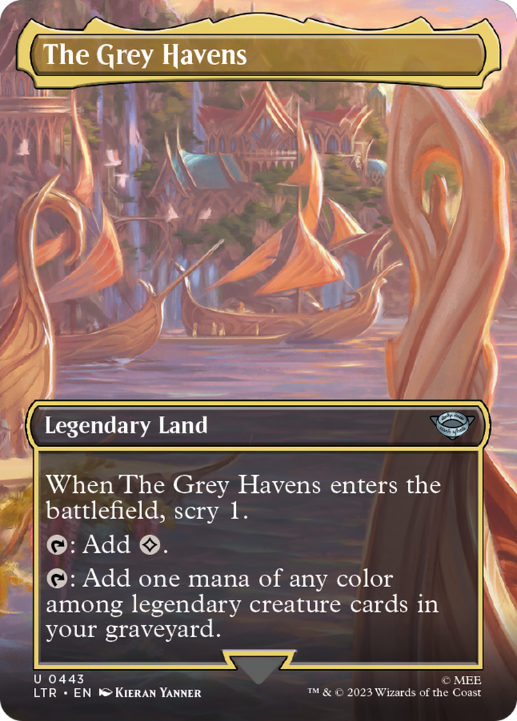 The Grey Havens (Borderless) (443) - The Lord of the Rings: Tales of Middle-earth