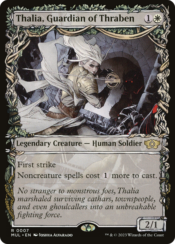 Thalia, Guardian of Thraben (Showcase) (007) Foil - Multiverse Legends
