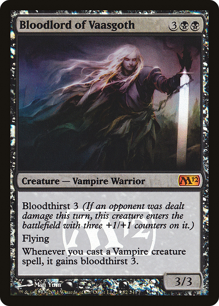 Bloodlord of Vaasgoth (82★) Foil - Magic 2012 Promos