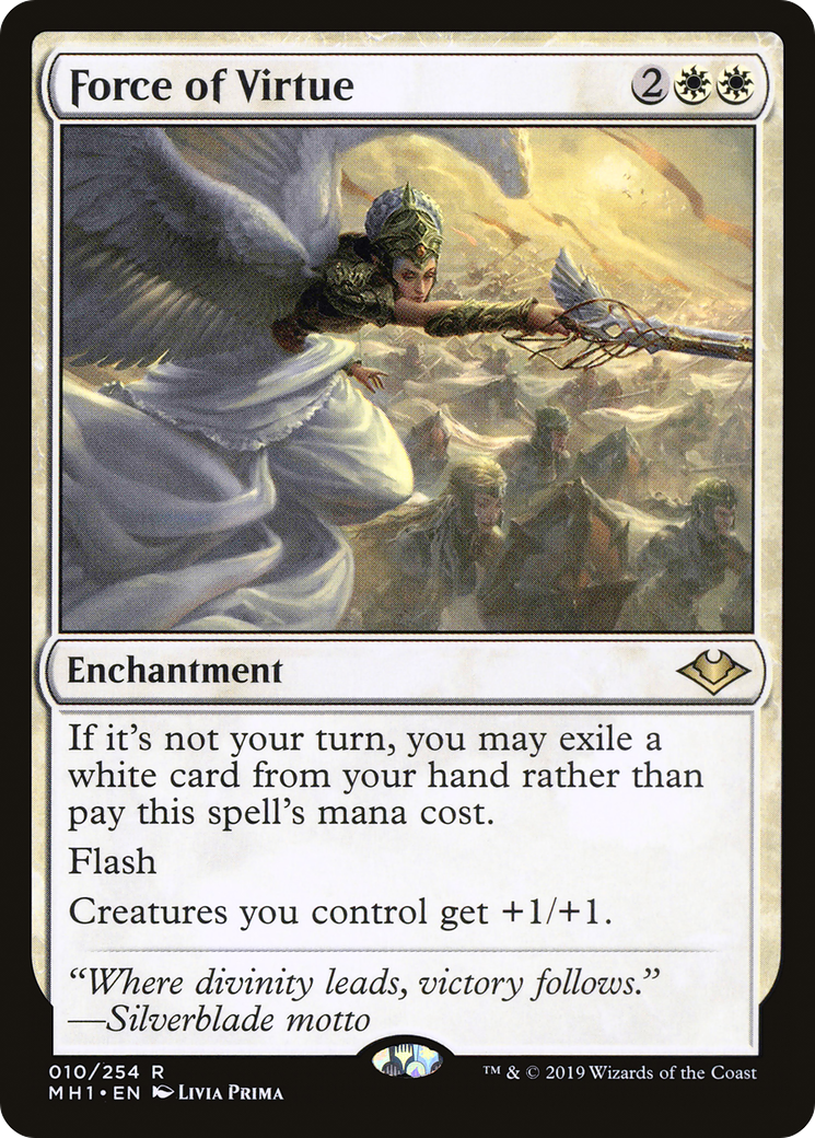 Force of Virtue (010) Foil - Modern Horizons