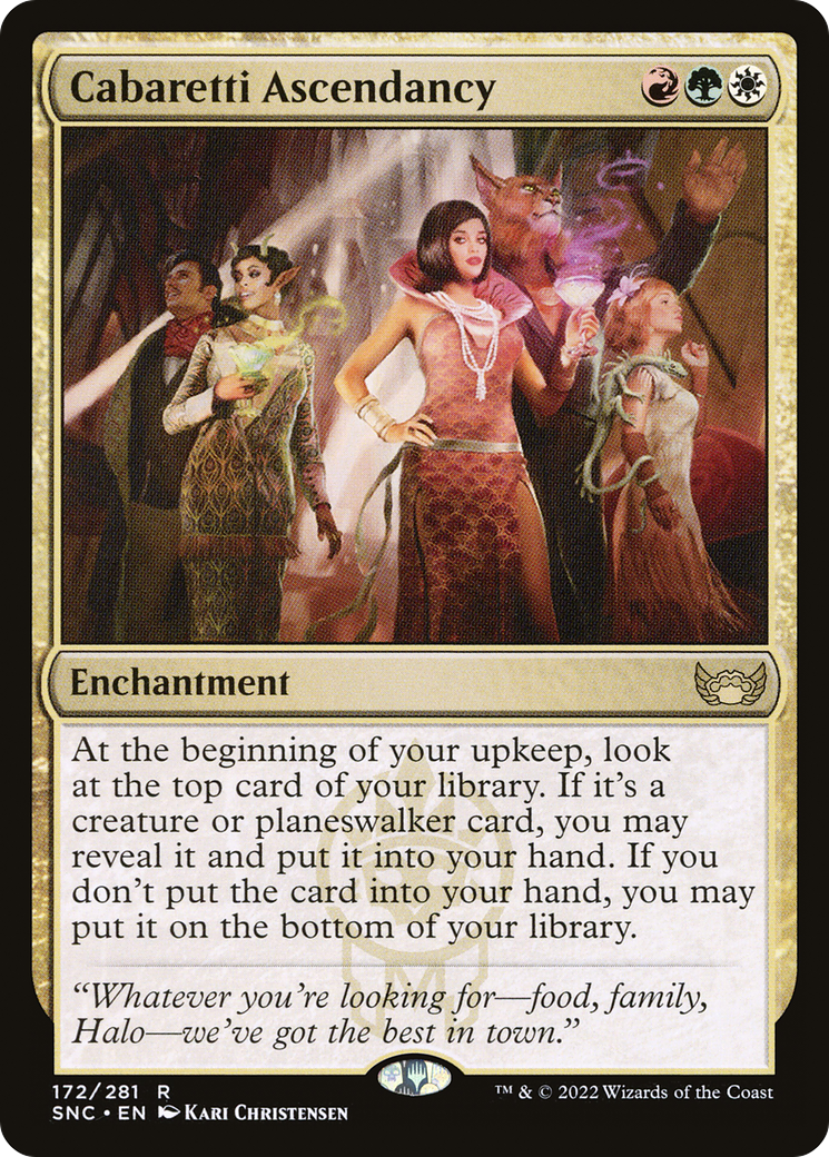 Cabaretti Ascendancy (172) Foil - Streets of New Capenna