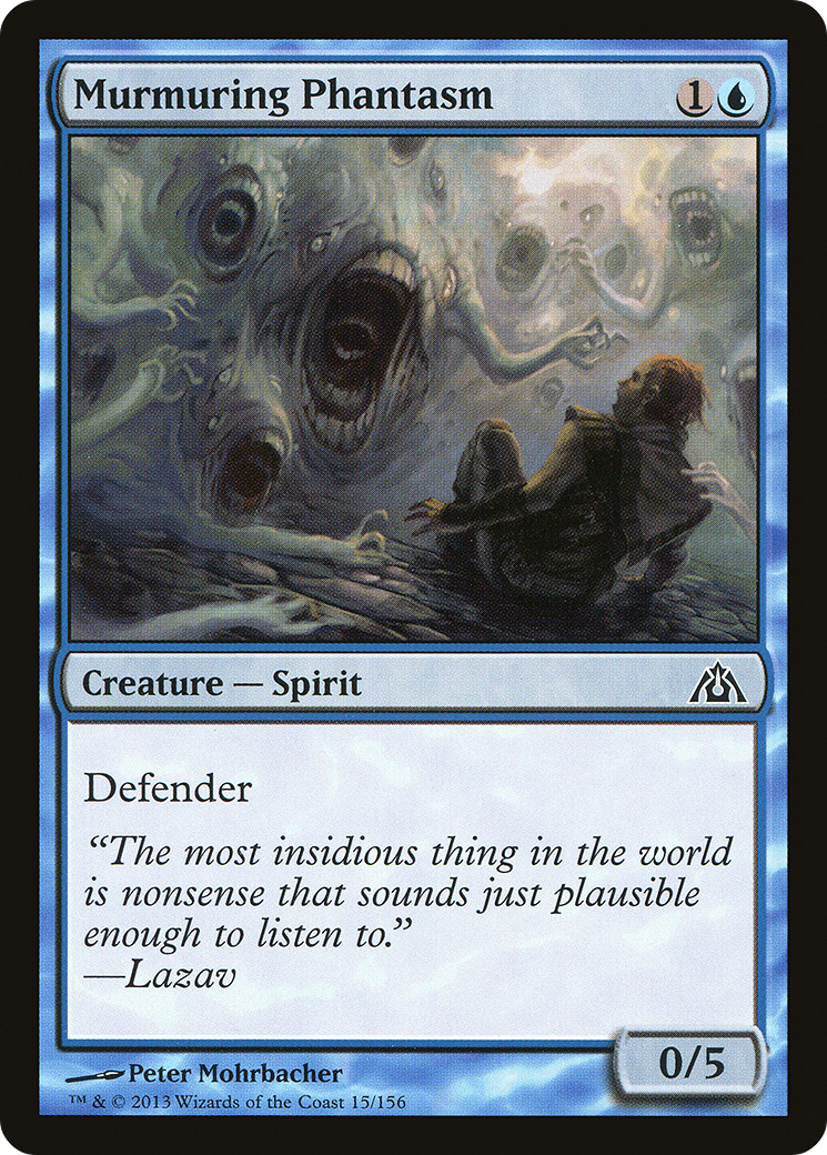 Murmuring Phantasm (015) Foil - Dragon's Maze