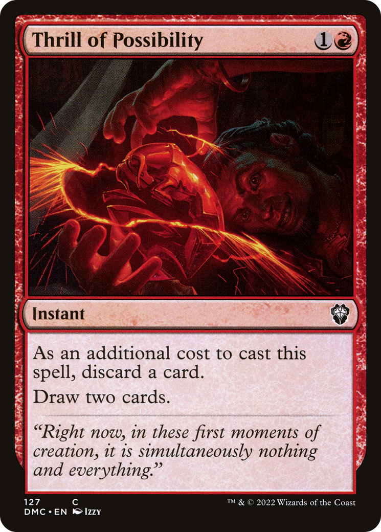 Thrill of Possibility (127) - Dominaria United Commander