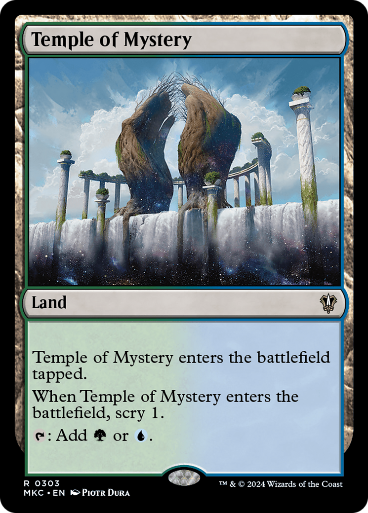 Temple of Mystery (303) - Murders at Karlov Manor Commander