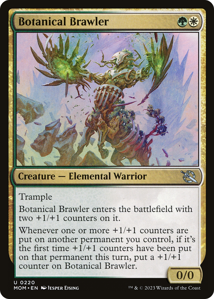 Botanical Brawler (220) Foil - March of the Machine