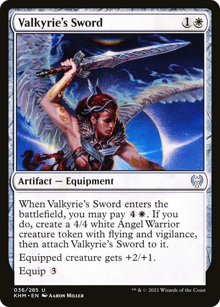 Valkyrie's Sword (036) Foil - Kaldheim