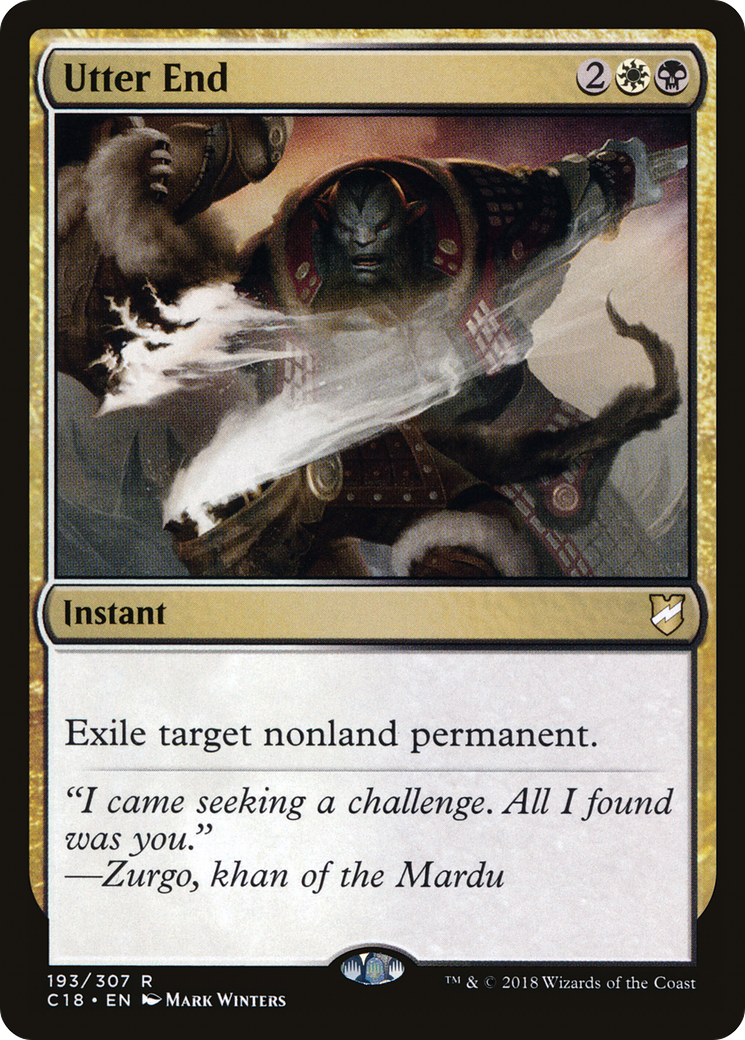 Utter End (193) - Commander 2018