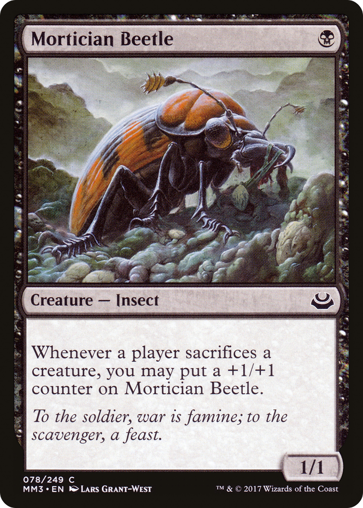 Mortician Beetle (078) Foil - Modern Masters 2017