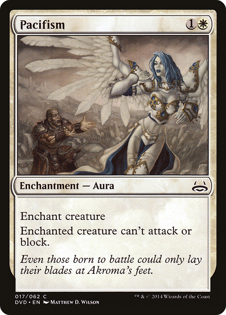 Pacifism - Duel Decks Anthology: Divine vs. Demonic