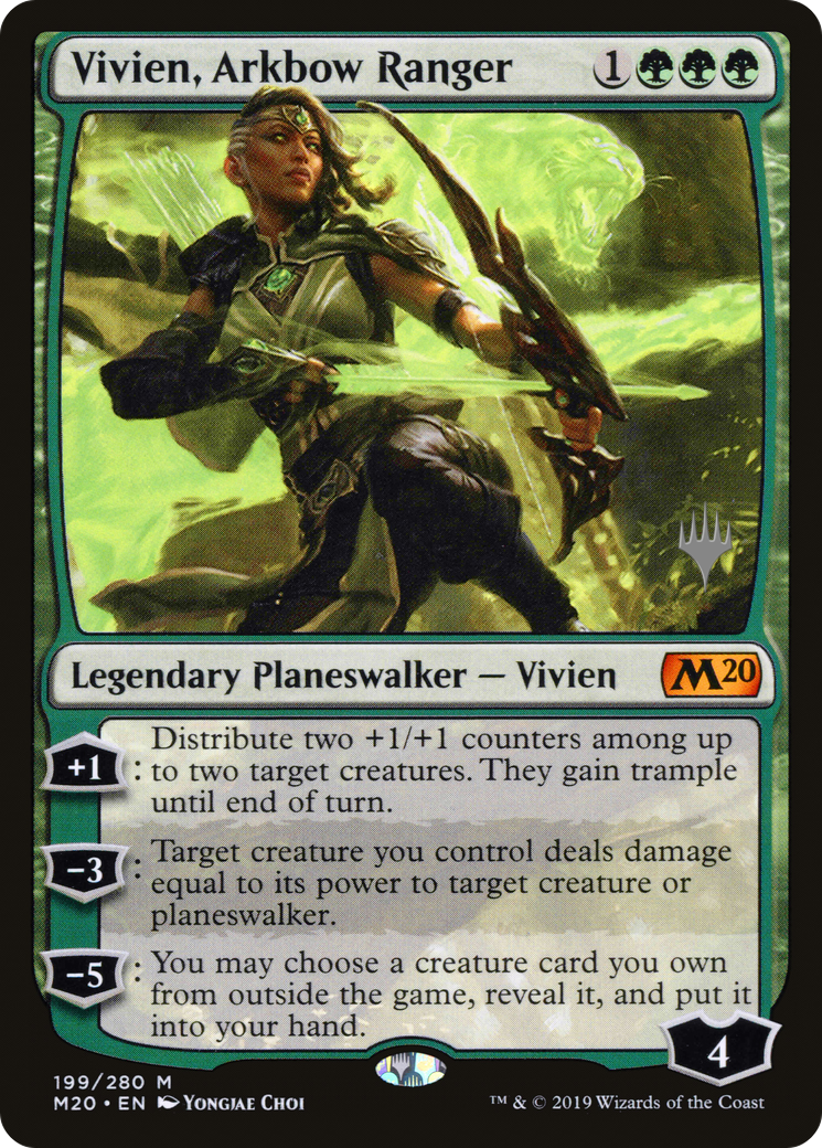Vivien, Arkbow Ranger (199) - Core Set 2020 Promos