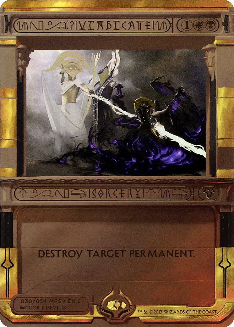 Vindicate (030) Foil - Amonkhet Invocations
