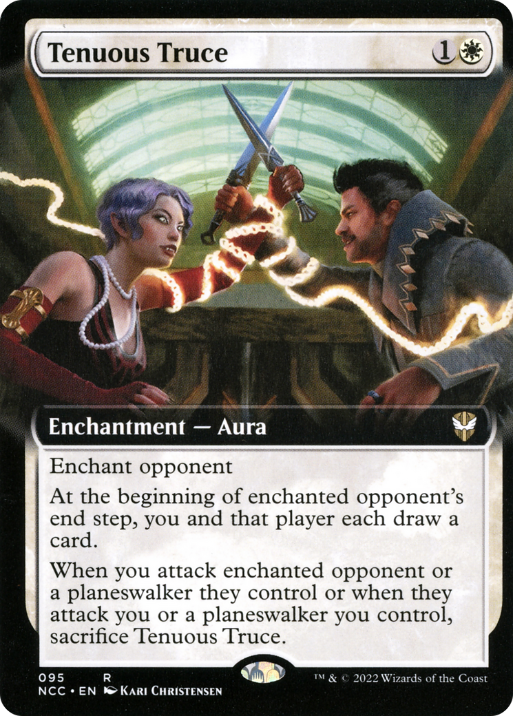 Tenuous Truce (Extended Art) (095) - New Capenna Commander