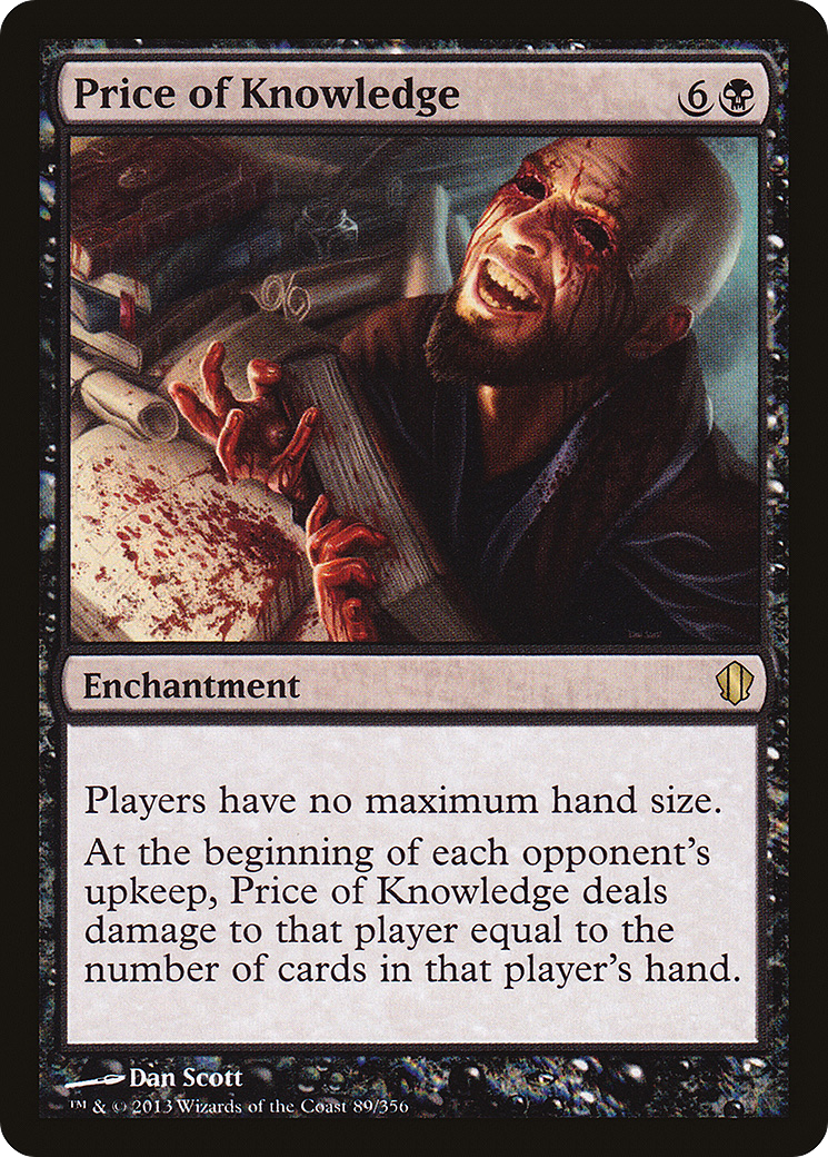 Price of Knowledge (089) - Commander 2013