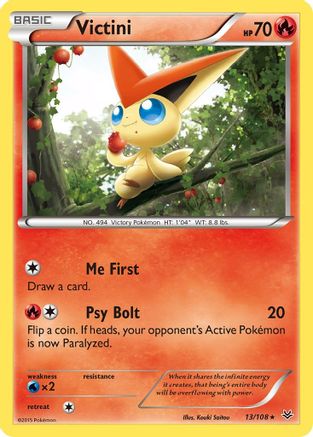 Victini (13) Reverse Holofoil - XY Roaring Skies