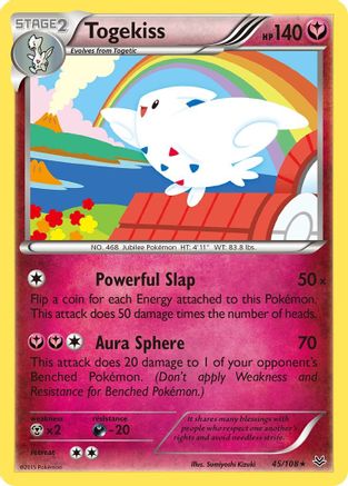 Togekiss (45) Reverse Holofoil - XY Roaring Skies