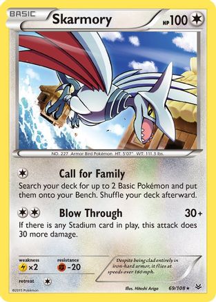 Skarmory (69) - XY Roaring Skies