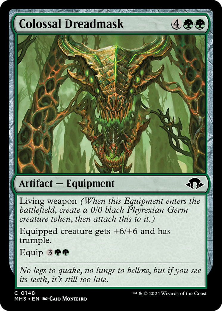 Colossal Dreadmask (148) Foil - Modern Horizons 3