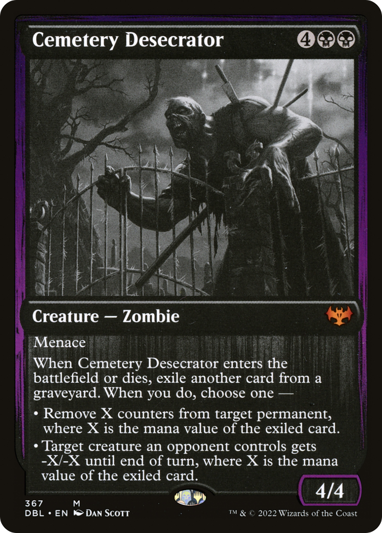 Cemetery Desecrator (367) - Innistrad: Double Feature