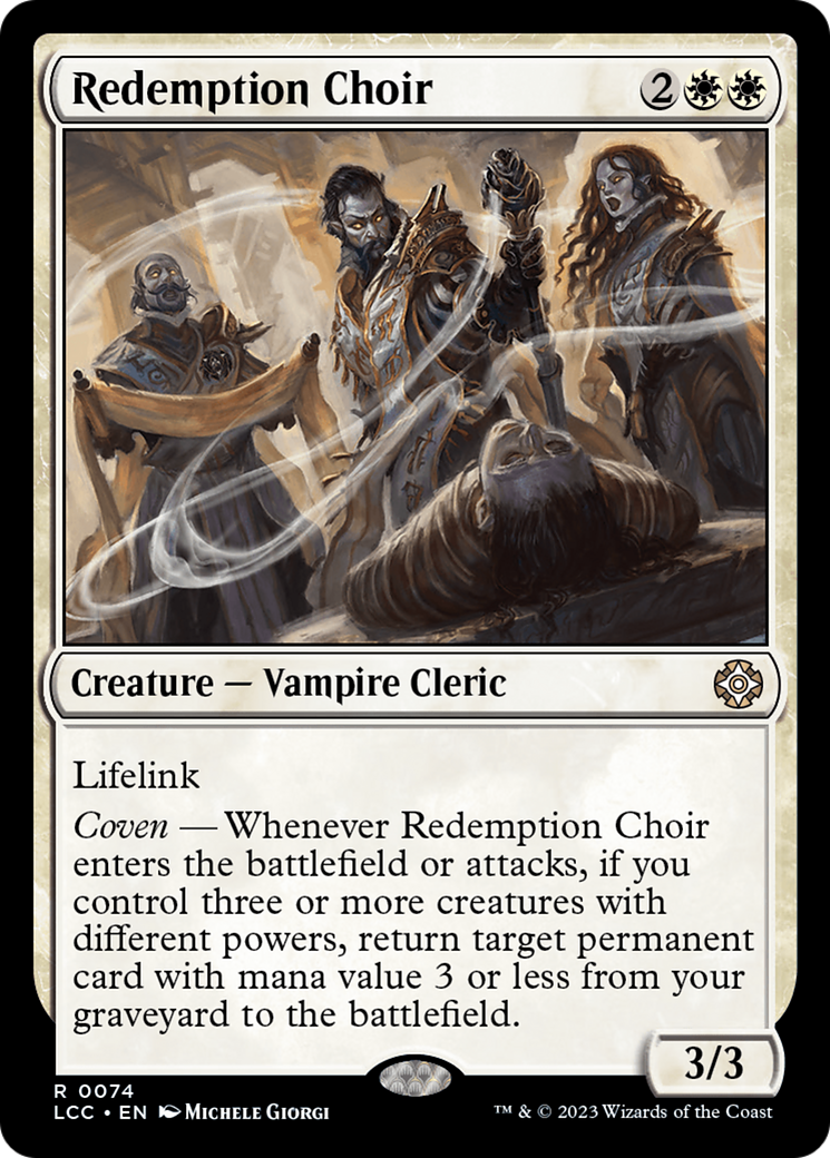 Redemption Choir (074) - The Lost Caverns of Ixalan Commander