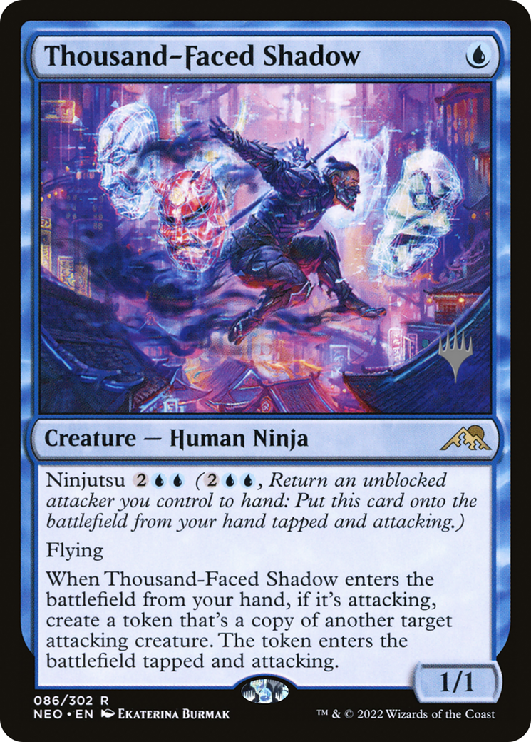 Thousand-Faced Shadow (086) - Kamigawa: Neon Dynasty Promos