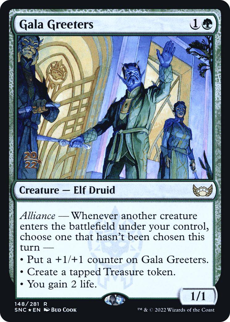 Gala Greeters (148) Foil - Streets of New Capenna Promos