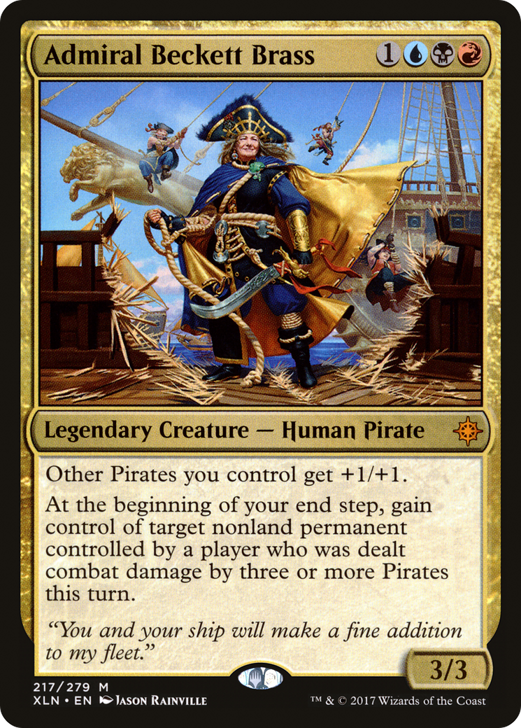 Admiral Beckett Brass (217) - Ixalan
