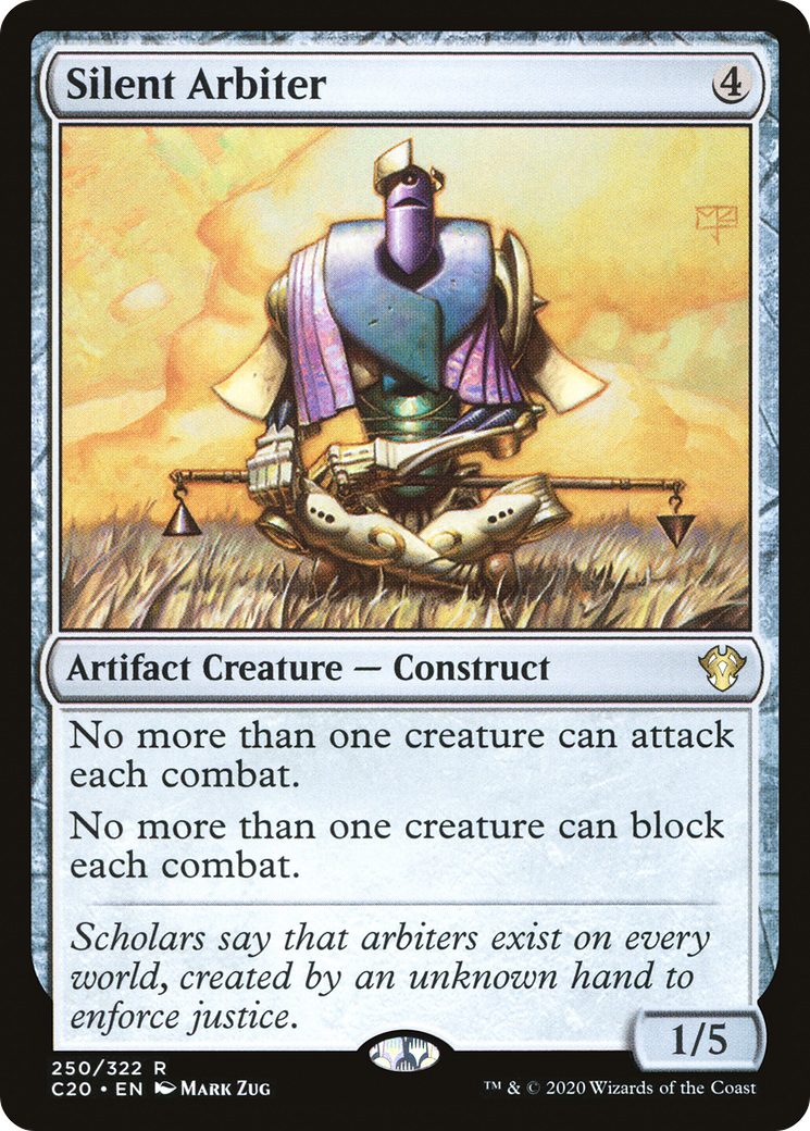 Silent Arbiter (250) - Commander 2020
