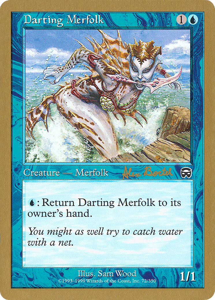 Darting Merfolk (Retro) (ab72) - World Championship Decks 2001