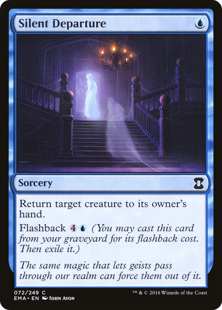 Silent Departure (072) Foil - Eternal Masters