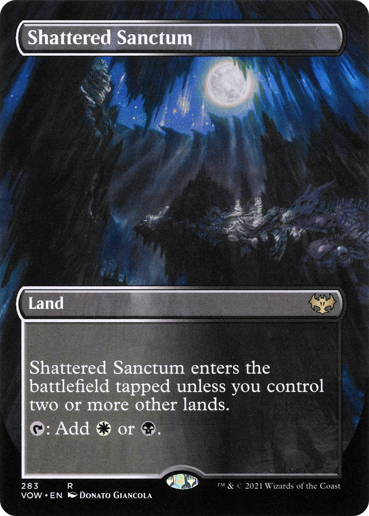 Shattered Sanctum (Borderless) (283) - Innistrad: Crimson Vow