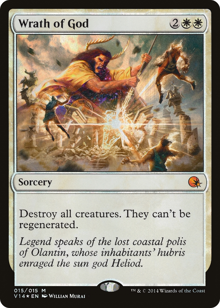 Wrath of God (015) Foil - From the Vault: Annihilation