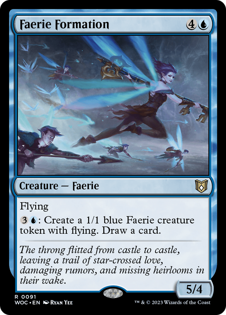 Faerie Formation (091) - Wilds of Eldraine Commander