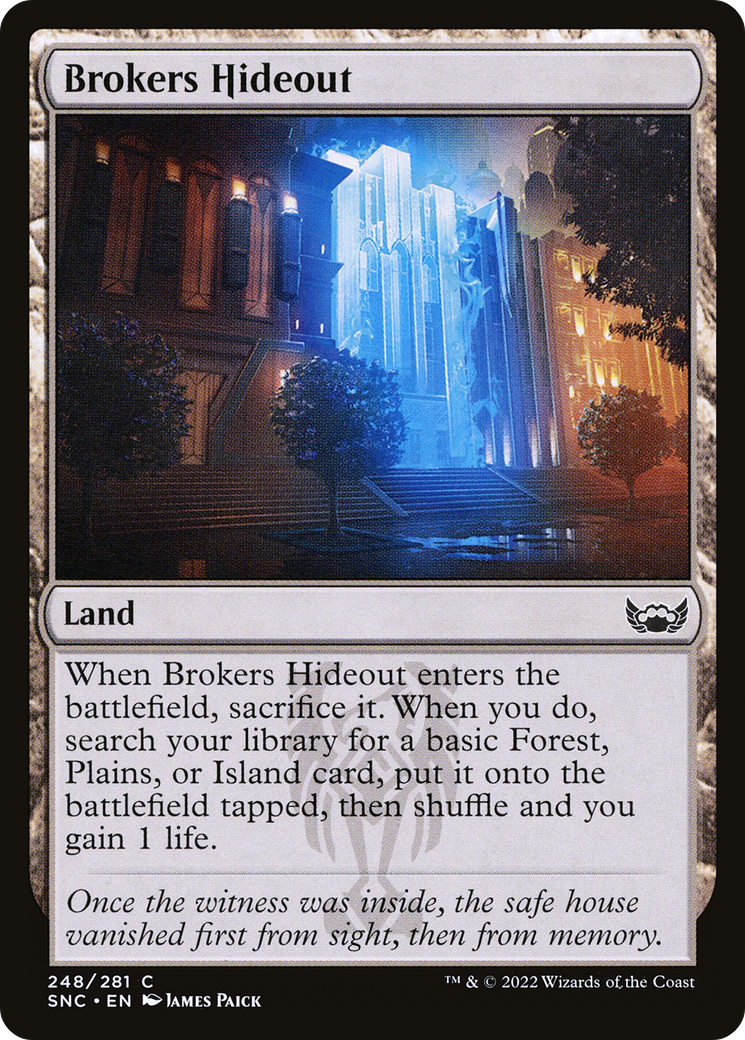 Brokers Hideout (248) Foil - Streets of New Capenna