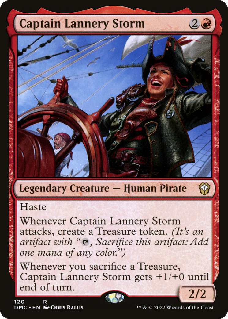 Captain Lannery Storm (120) - Dominaria United Commander