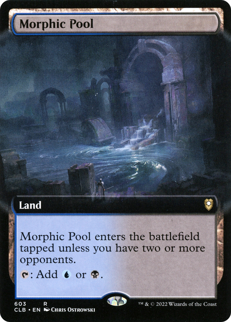 Morphic Pool (Extended Art) (603) - Commander Legends: Battle for Baldur's Gate