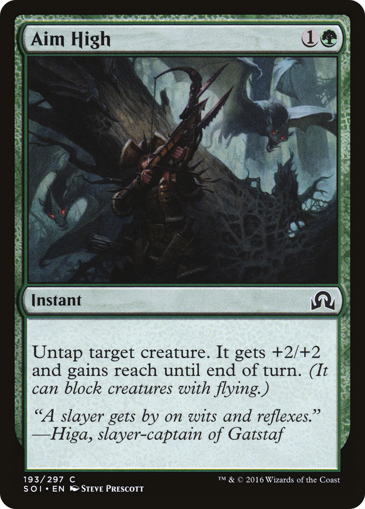 Aim High (193) Foil - Shadows over Innistrad