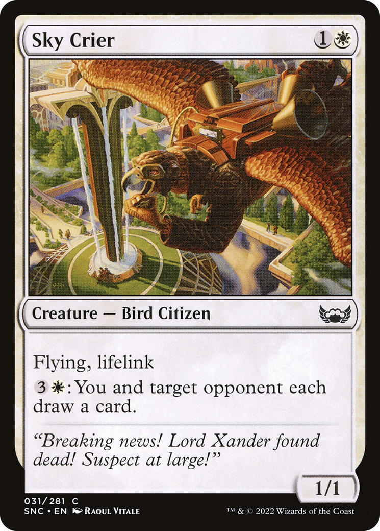 Sky Crier (031) - Streets of New Capenna