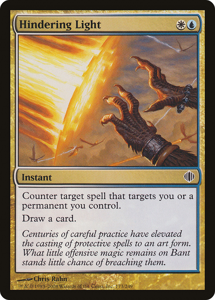 Hindering Light (173) Foil - Shards of Alara